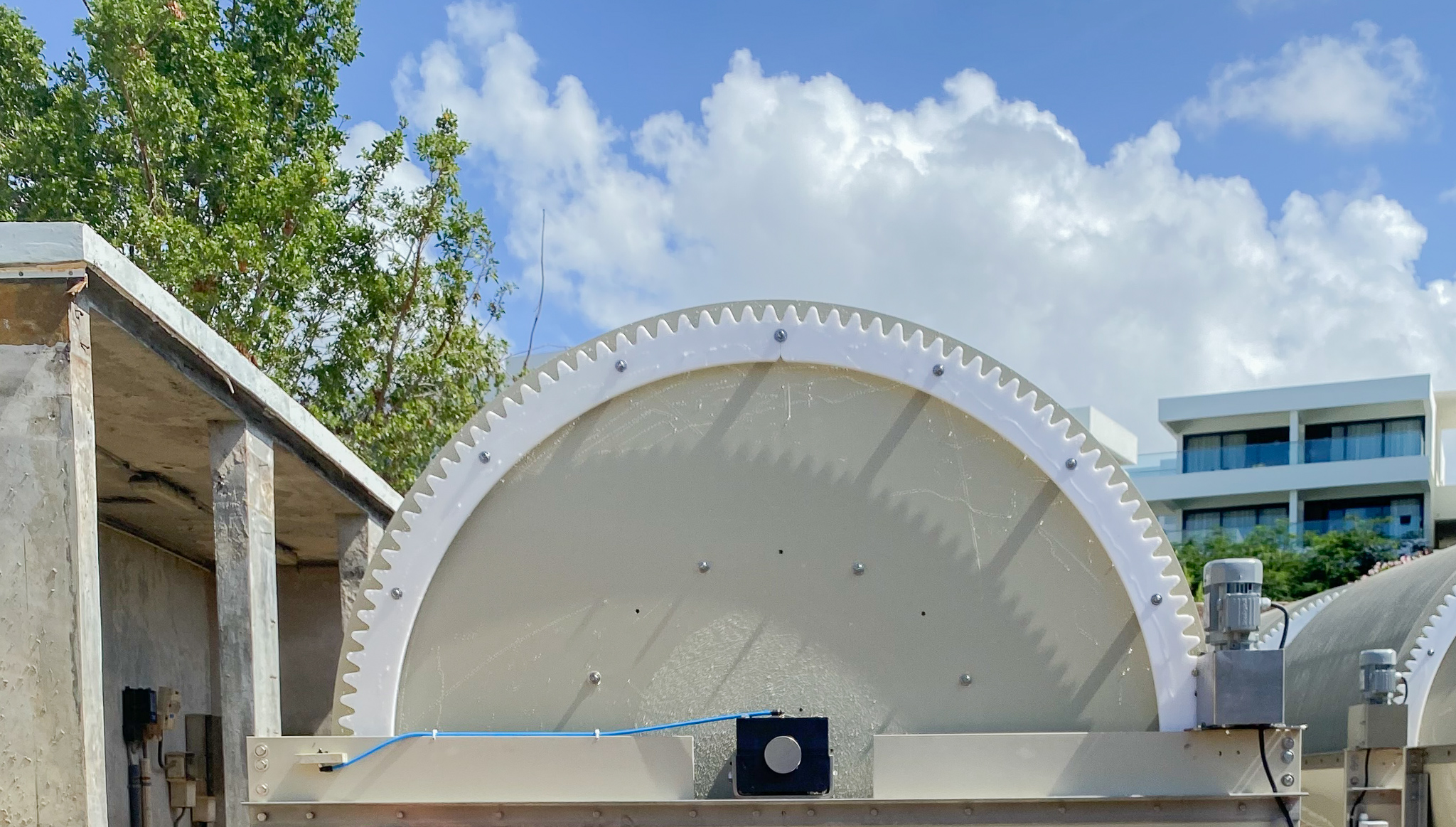 BIOROTOR wastewater treatment plant for hotel BIOROTOR wastewater treatment plant for hotel